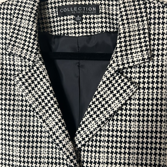 Collection by Harve Bernard Tweed Black and white blazer - Picture 2 of 10